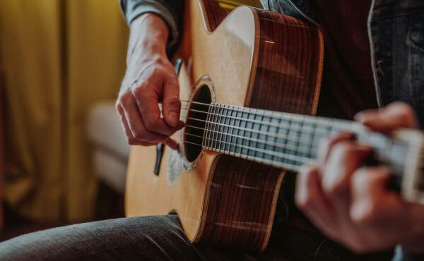 Snaren gitaar