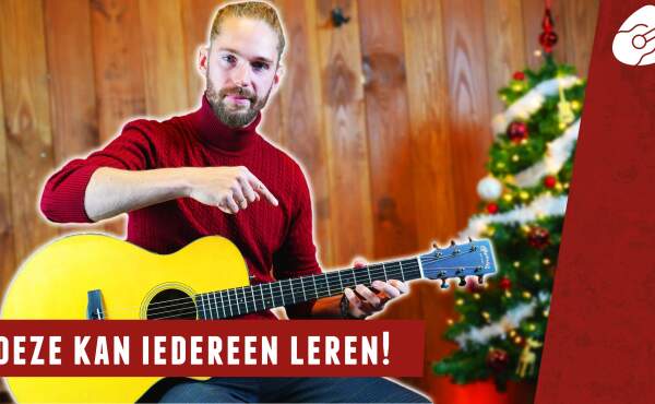 Makkelijkste kerstliedje op gitaar